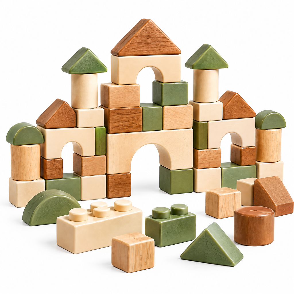 Dymros Wooden Building Block Set — view 3