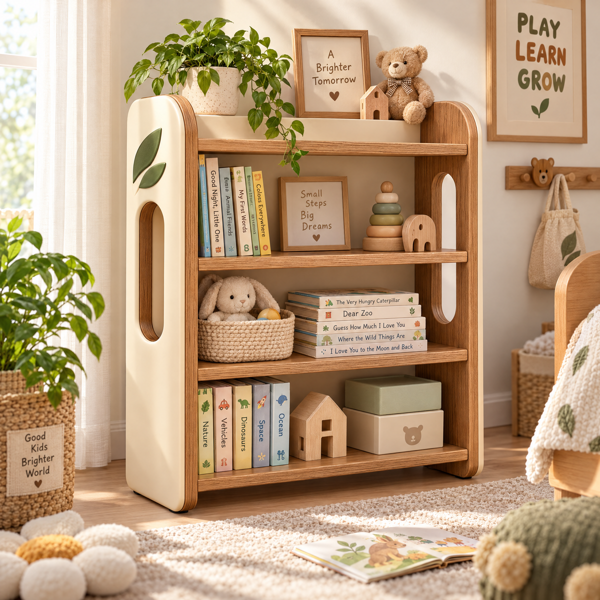 Dymros Three-Tier Wooden Shelf Organizer — view 2