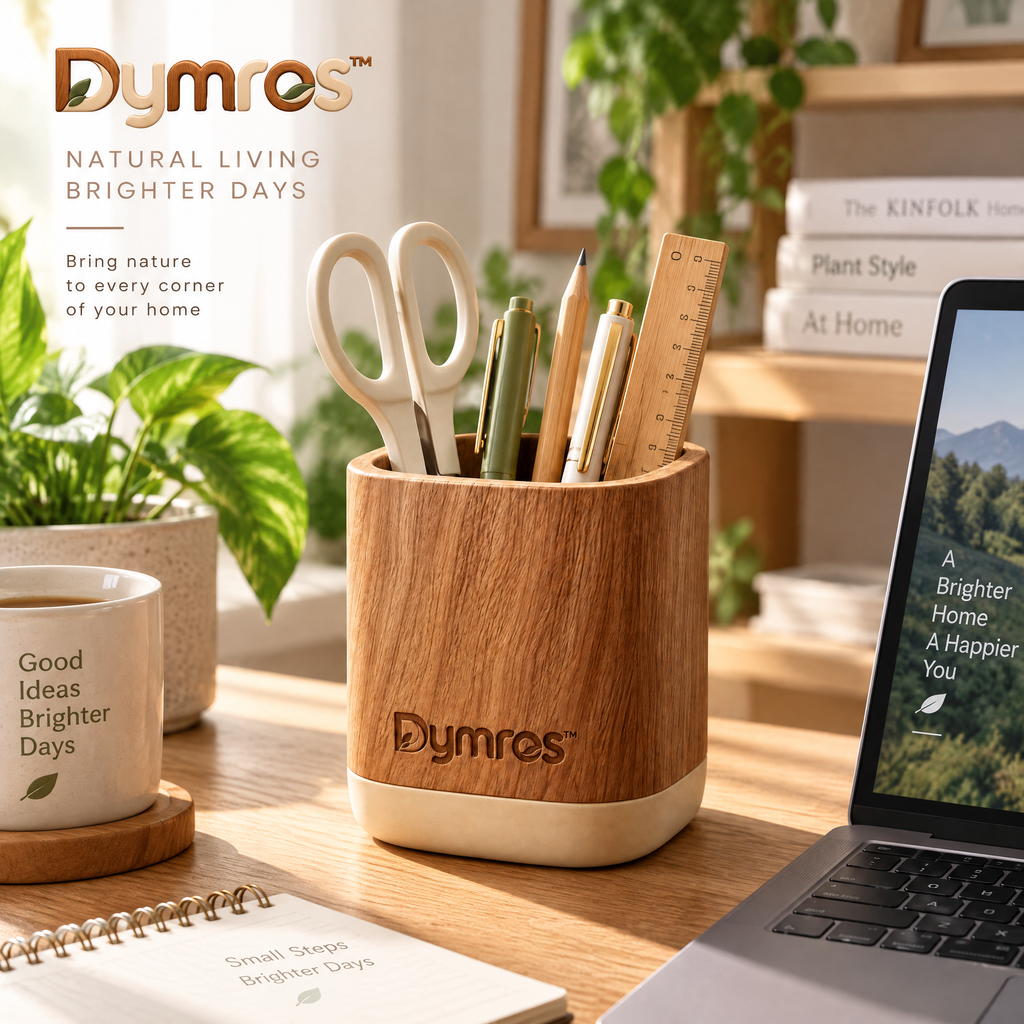 Dymros Wooden Pen & Utensil Holder — view 4