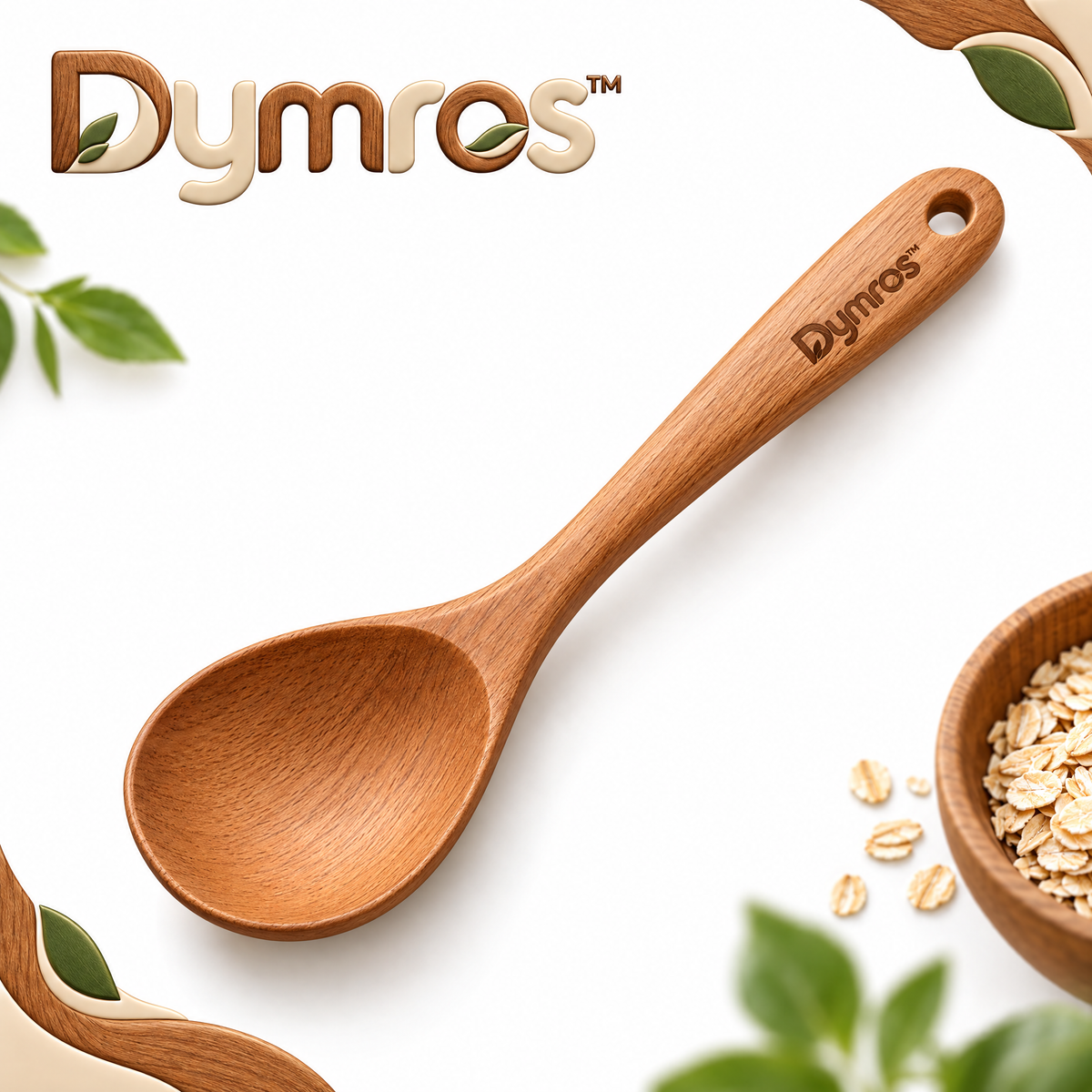Dymros Wooden Kitchen Spoon — view 1