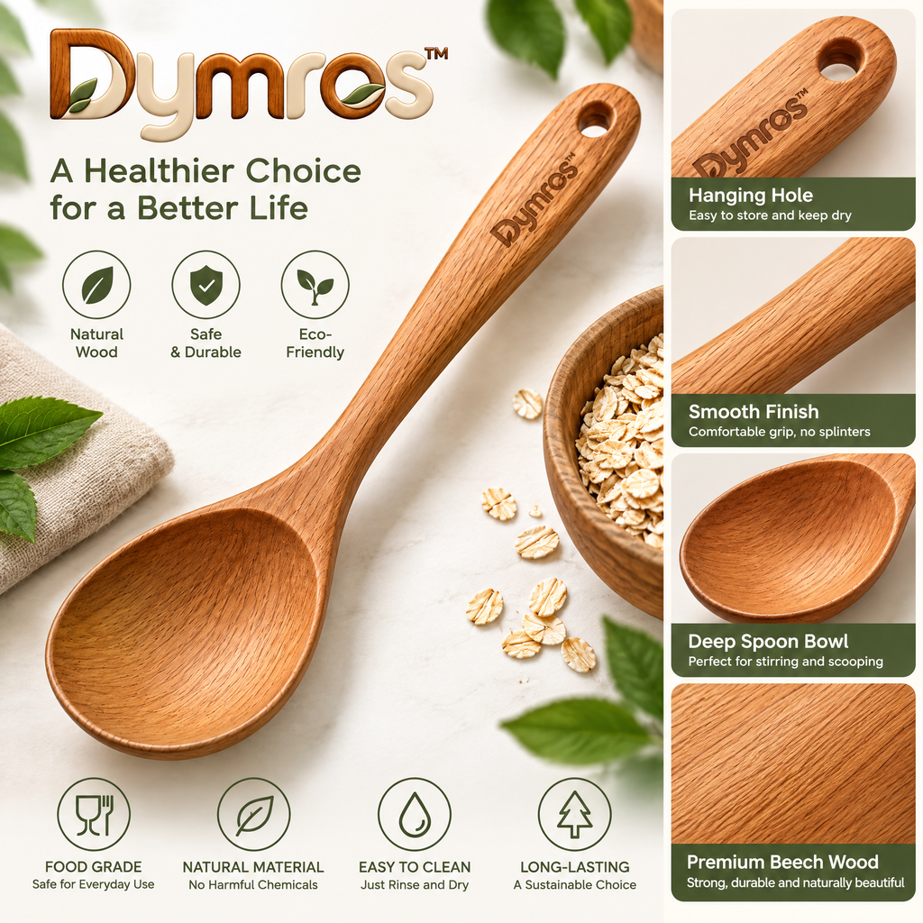 Dymros Wooden Kitchen Spoon — view 2