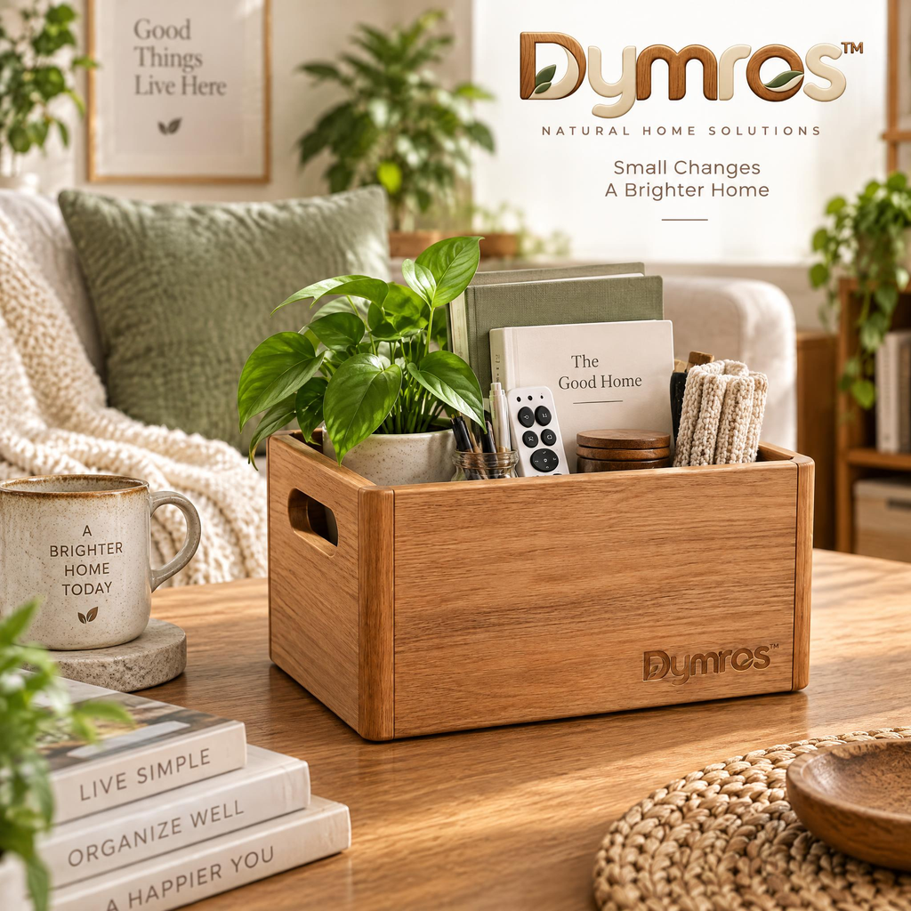 Dymros Wooden Storage Box — view 3