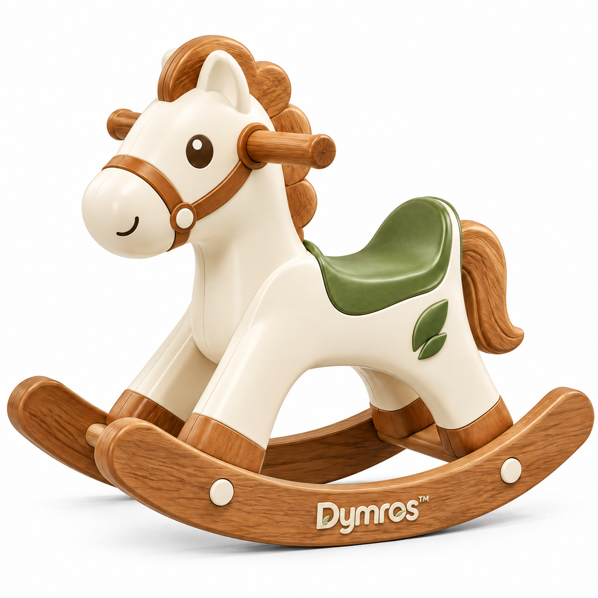 Dymros Wooden Rocking Horse Toy — view 2
