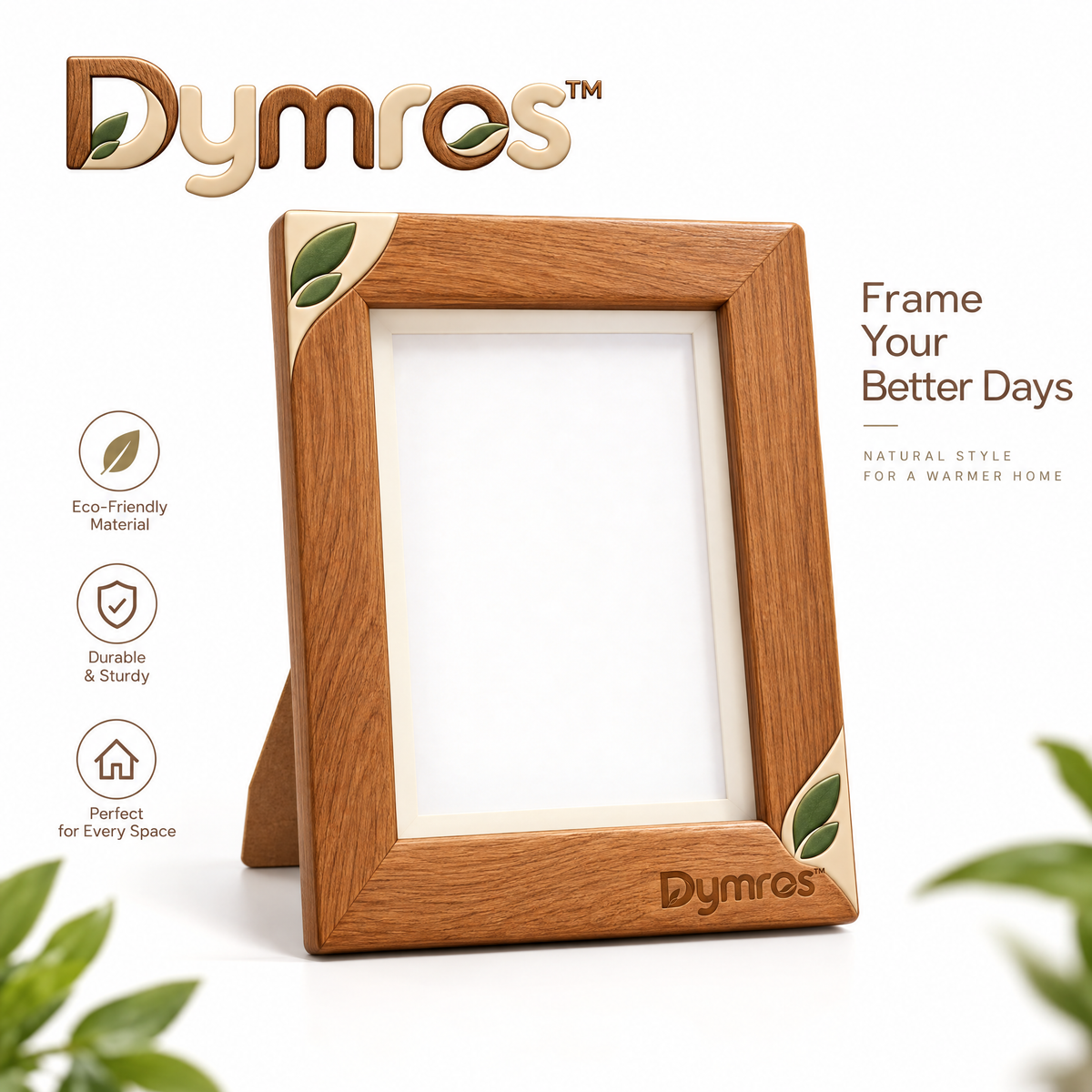 Dymros Wooden Photo Frame — view 1