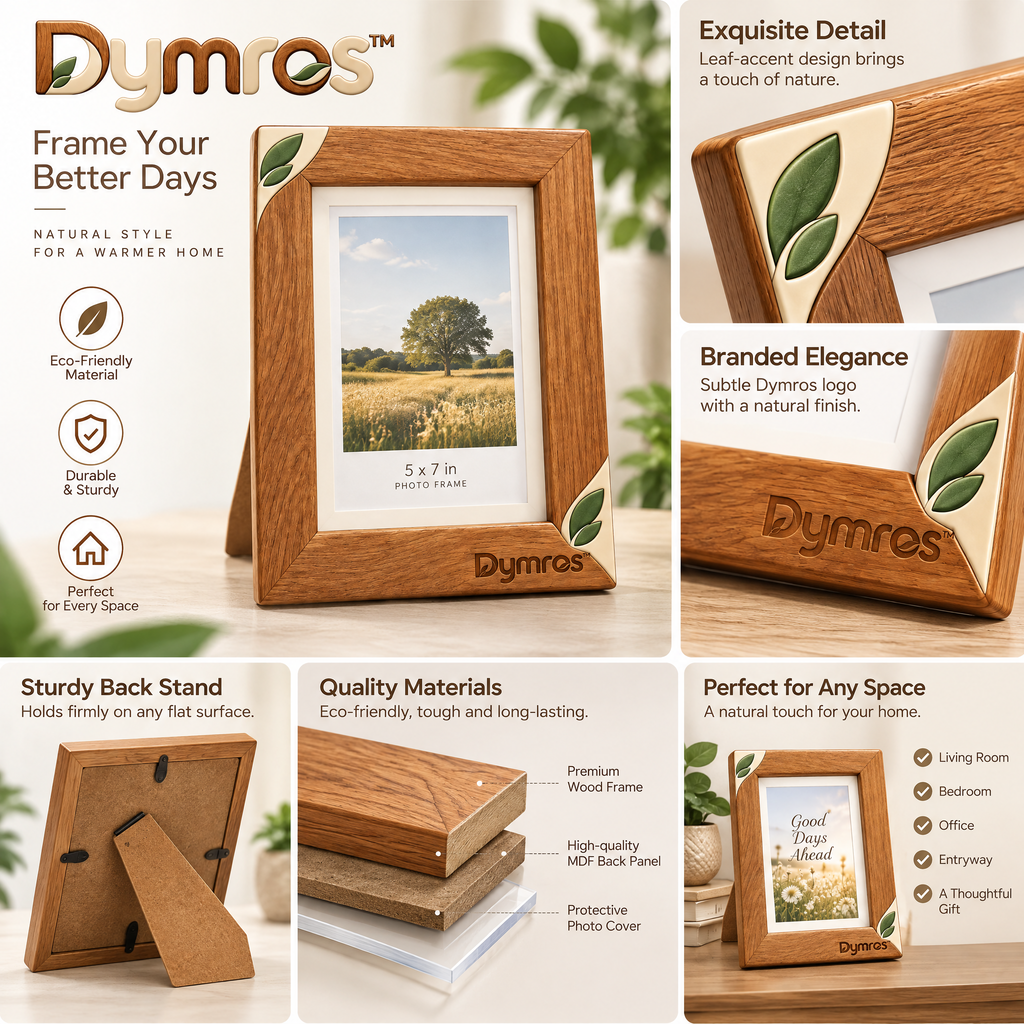 Dymros Wooden Photo Frame — view 4